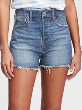 Gap Cheeky jean shorts blue denim size 27